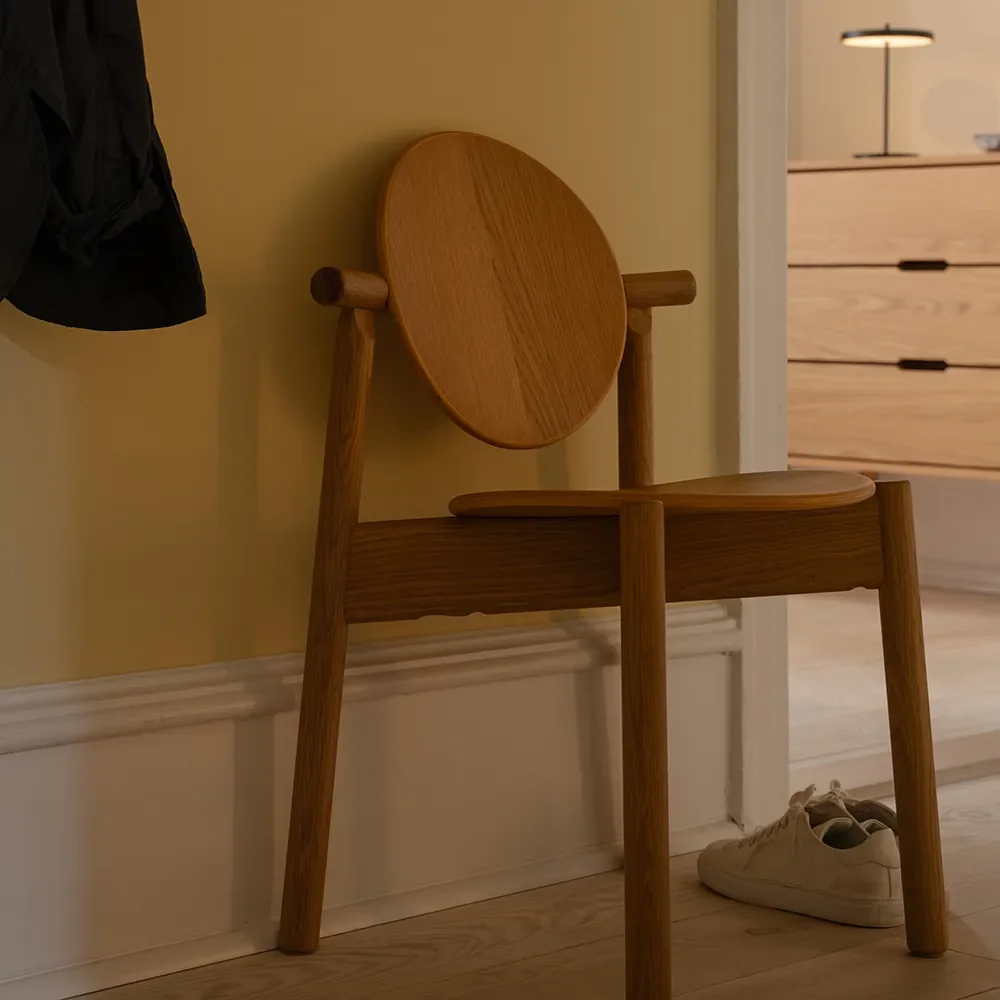 Dining Chair in Oak Heiko