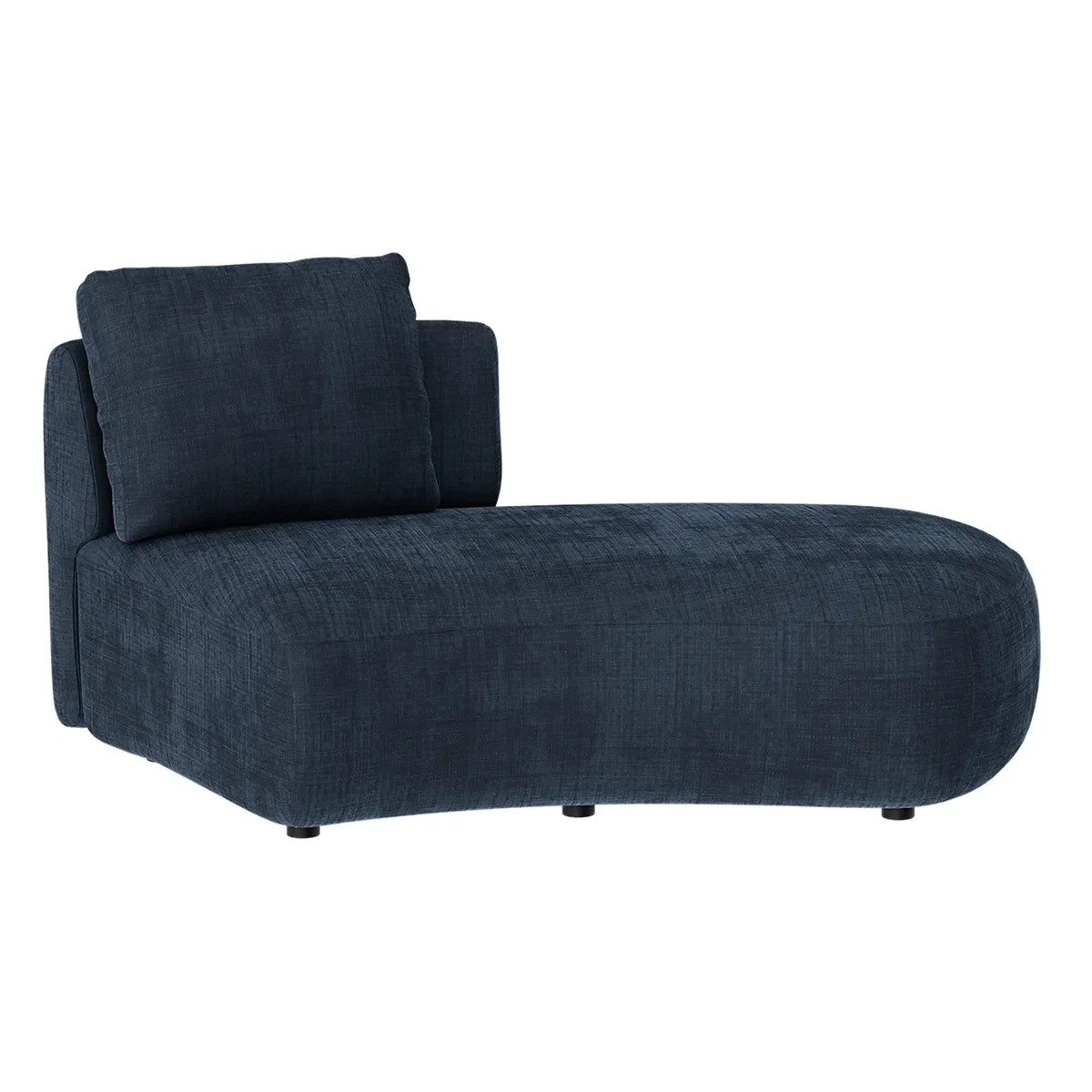 Dixon chaise longue section right Gabby blue