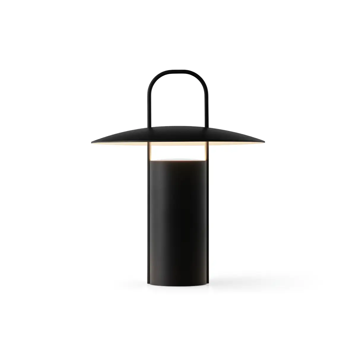 Ray Portable lamp Aluminium Black
