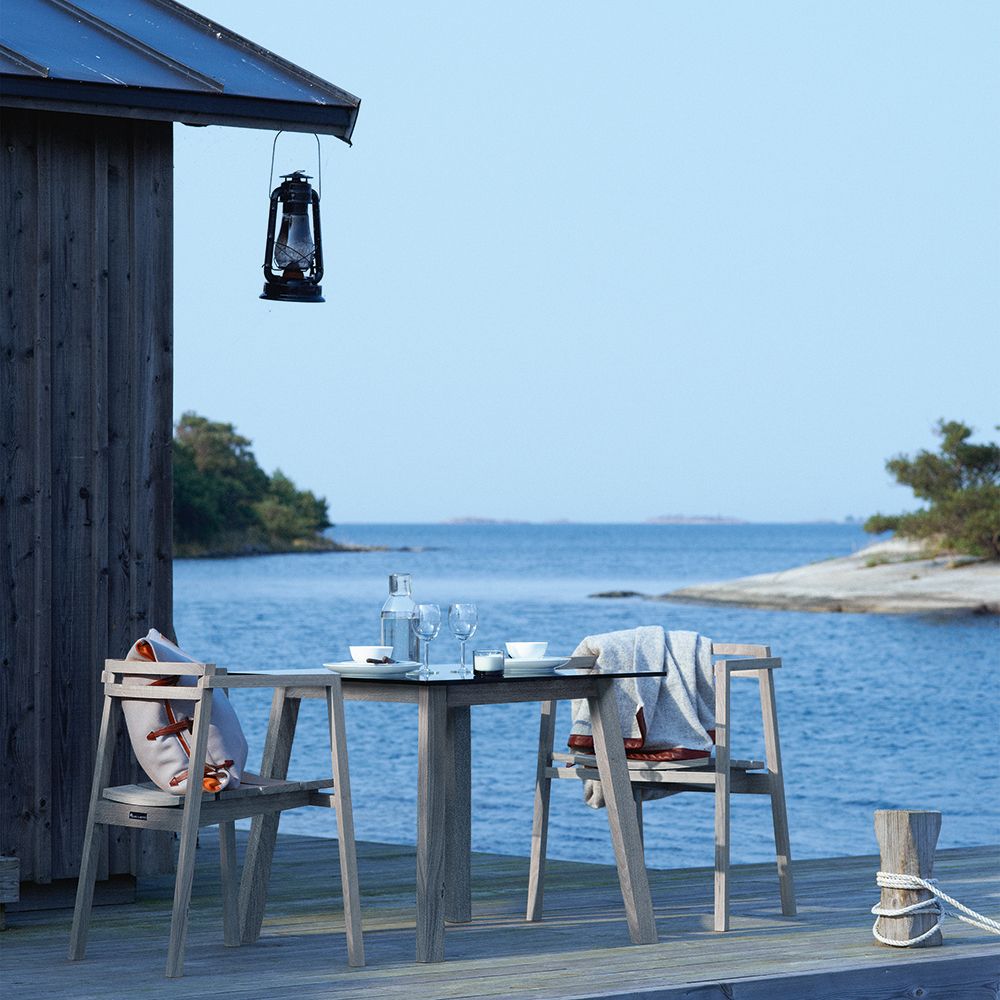 Oxno Dining Table 100X220-300 Cm Teak