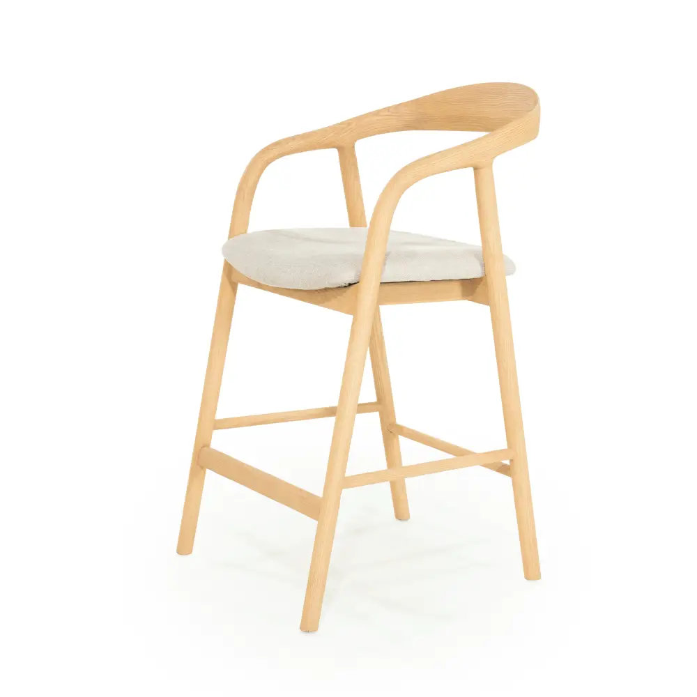 Rayven Bar chair - natural
