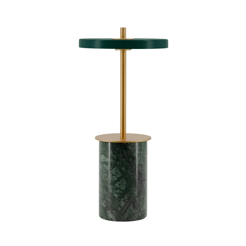 Asteria Move Mini Portable Lamp Green Marble