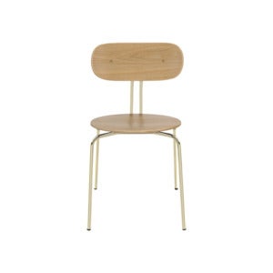Curious Dining Chair Oak/Brass