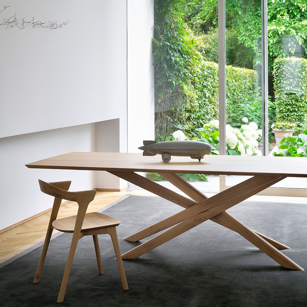 Mikado Dining Table 110x240 cm Oak