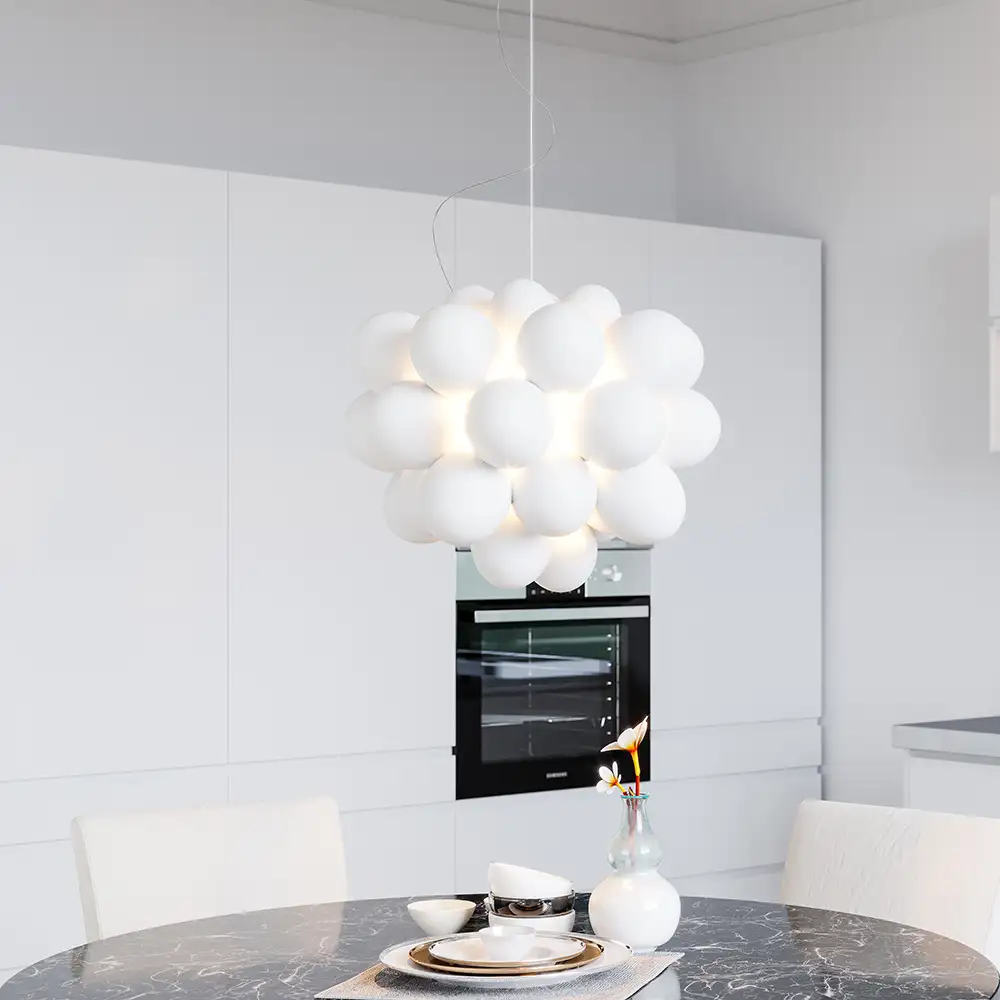 Gross ceiling light Ø50cm White matt