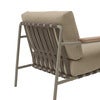 Settle Lounge Chair - Ribbed Weave 5/Taupe