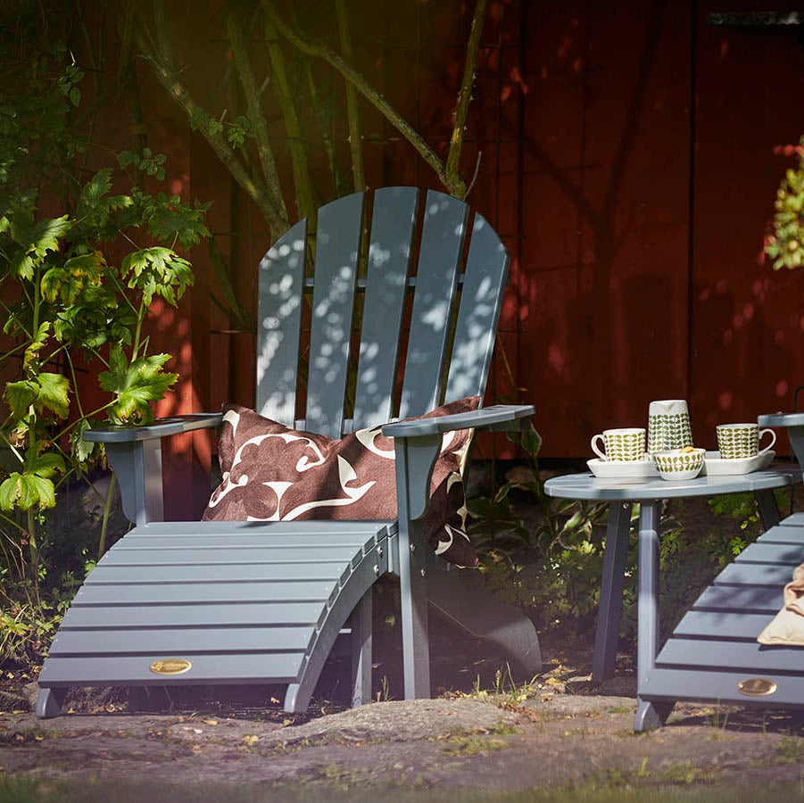 Tennessee Deck Chair Steel Grey