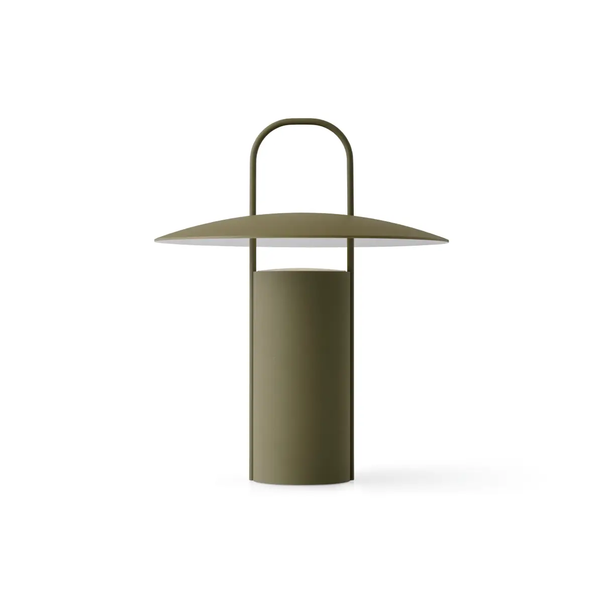 Ray Portable Lamp Aluminium Dusty Green