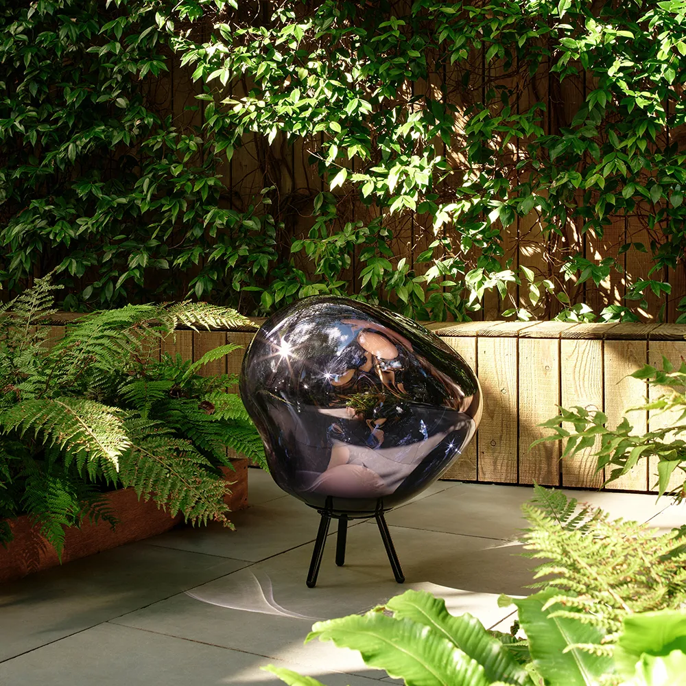 Melt Portable Large floor lamp Smoke LED