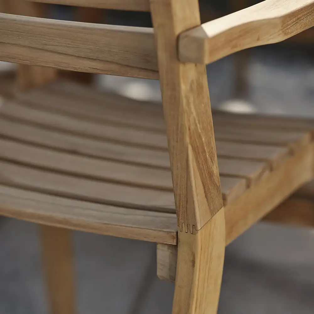 Keros teak armchair