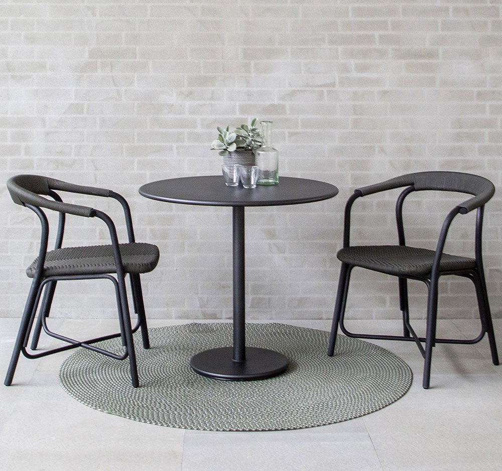 Noble Armchair Black Rattan