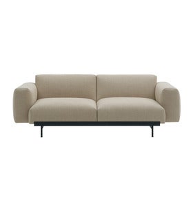 In Situ 2-seat modular sofa Config 1 - Ecriture240/Black