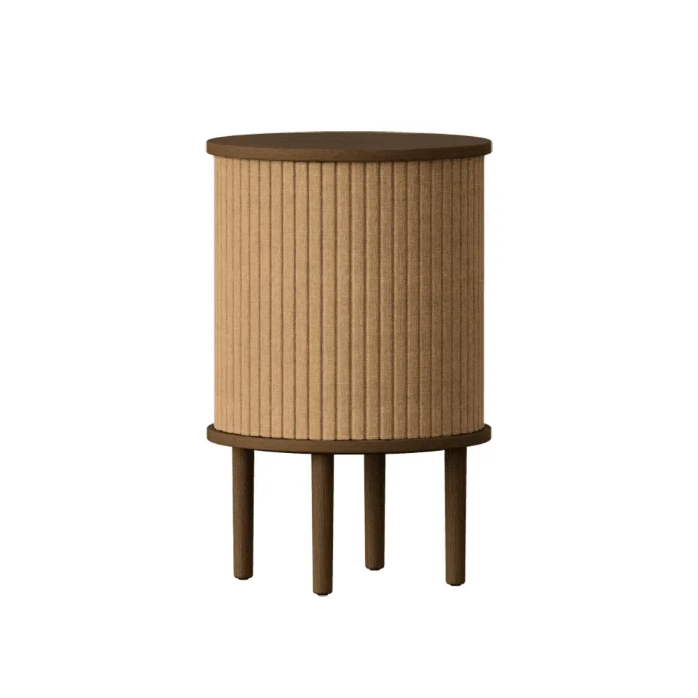 Audacious Side Table Dark Oak/Sugar Brown