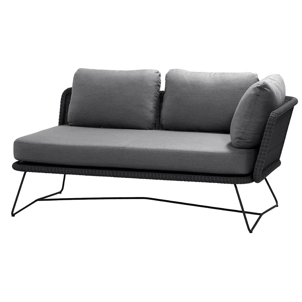 Horizon 2-Seater. Sofa Left Module Incl. Grey Nat