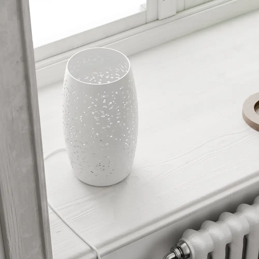 Colby Table Lamp Sand White