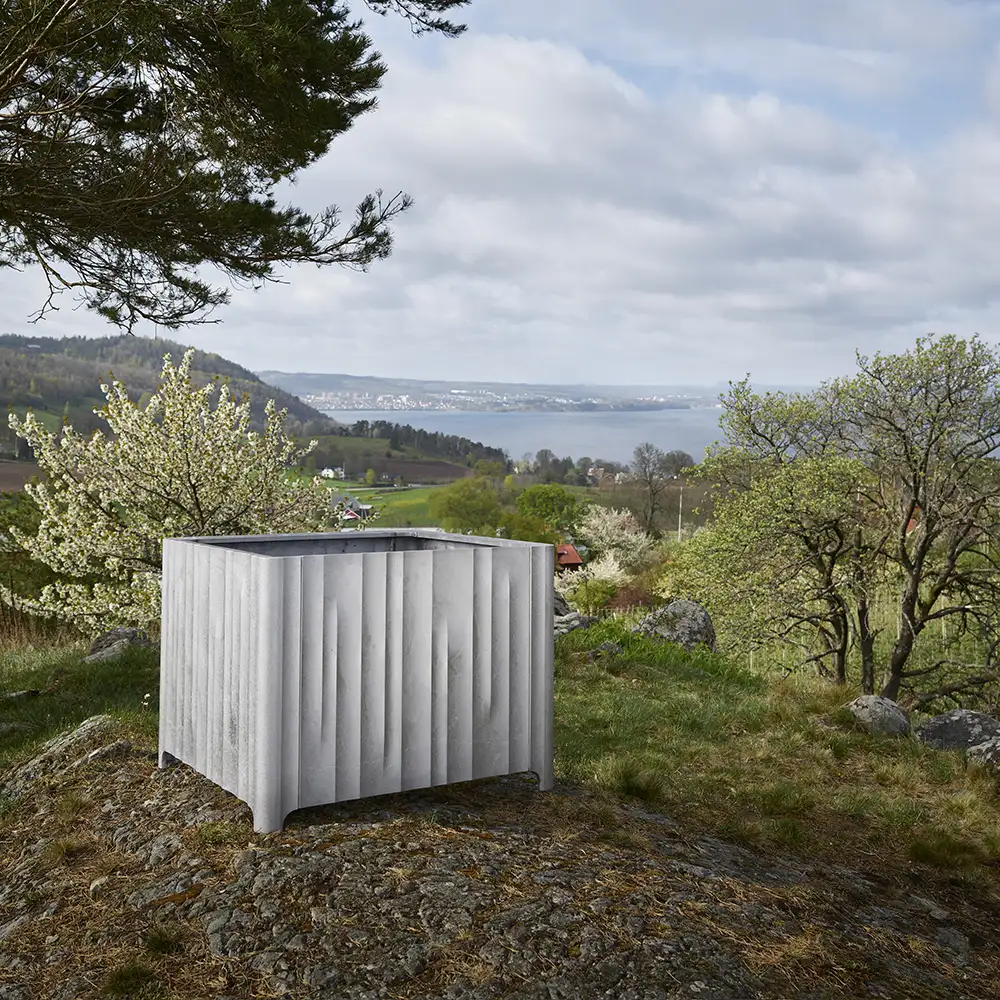 Plant pot Column no.4 natural