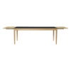 Heart'n'Soul Dining table 200/300x90x75 Oak/Black