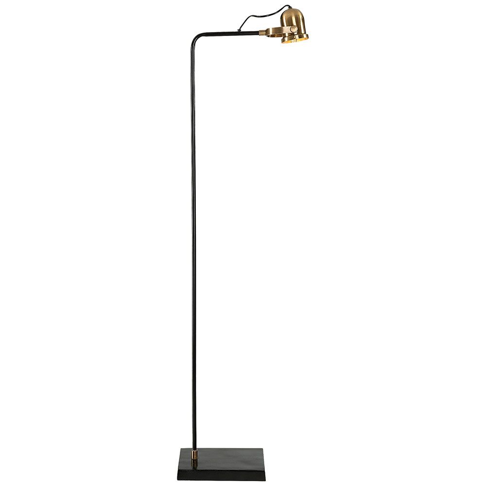 Floor lamp Leipzig Black