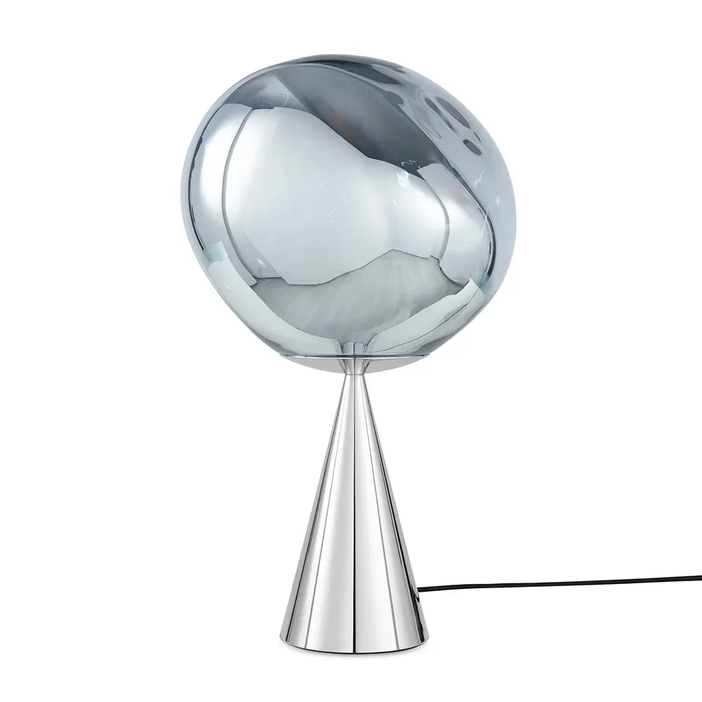 MeltTable lamp Silver/Silver LED