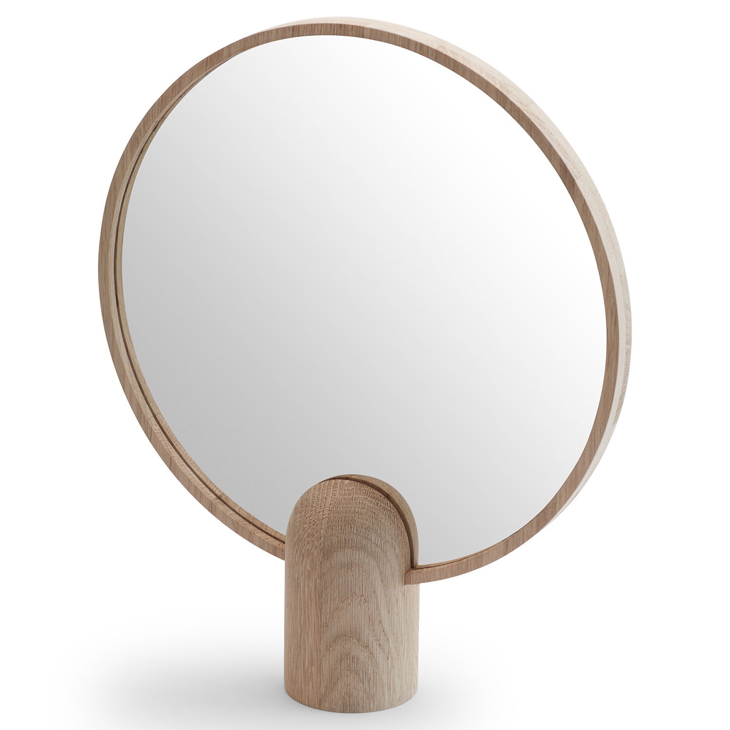 Aino Mirror Large Brown Oak