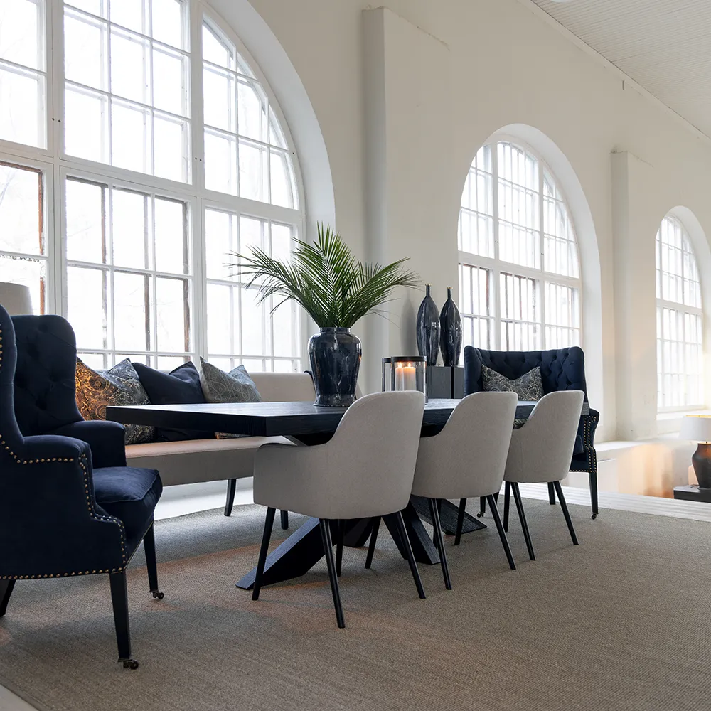 Hunter Dining Table 240X110 Cm Black