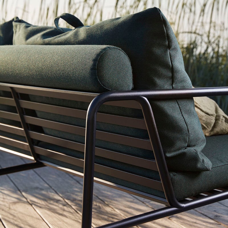 Avon 2 seater sofa Leaf/White