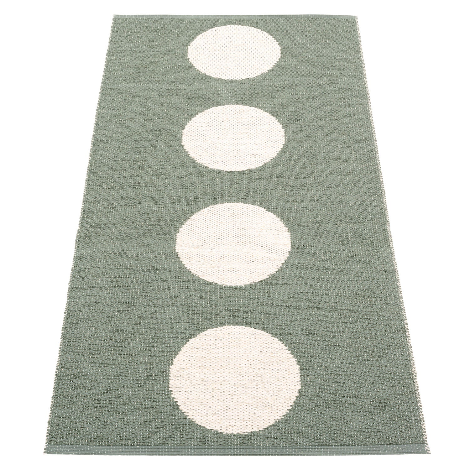 Vera Carpet 70x150 cm army / vanilla