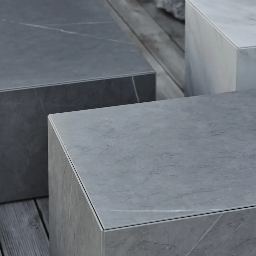 Zten coffee table 50x80 cm grey