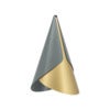 Cornet Lampshade Slate/Brass
