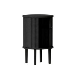 Audacious Side Table Black Oak/Charcoal