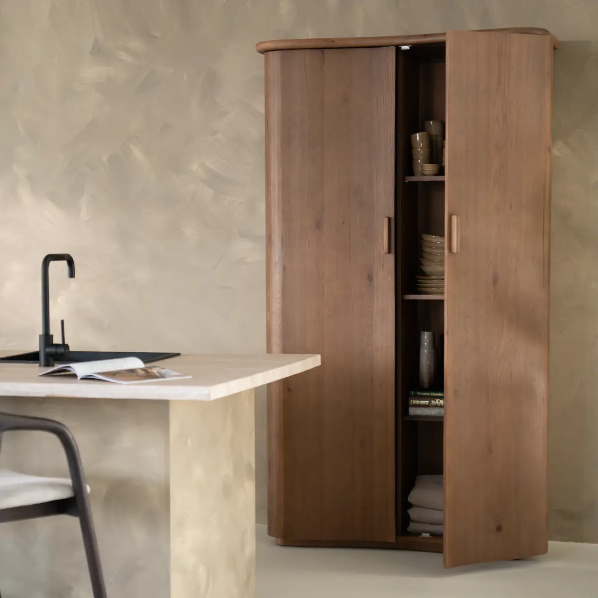 Josh Cabinet - brown