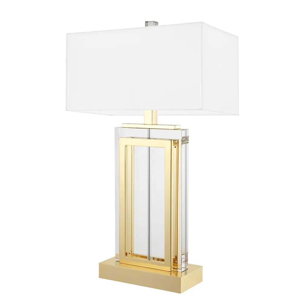 Table Lamp Arlington Crystal Gold