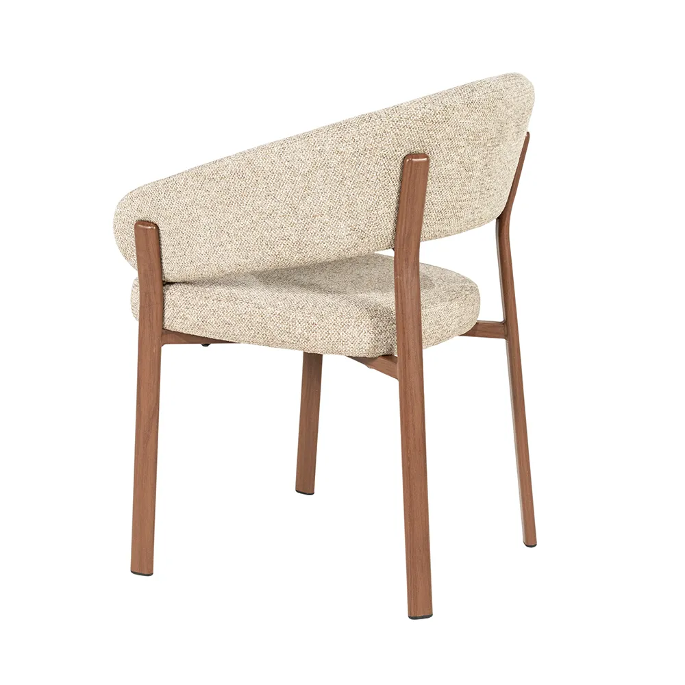 Dining Chair Sedia Brown with armrest