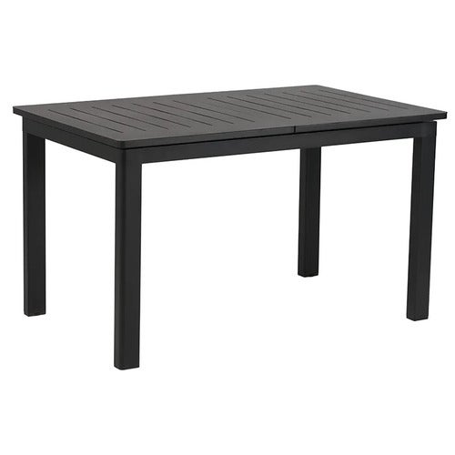 Lomma small dining table 80x132-192 cm black 