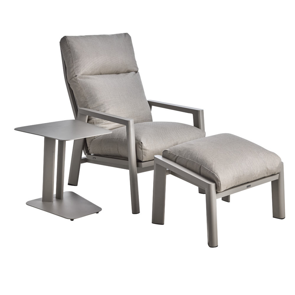 SLIDE Side table 50x45- Khaki