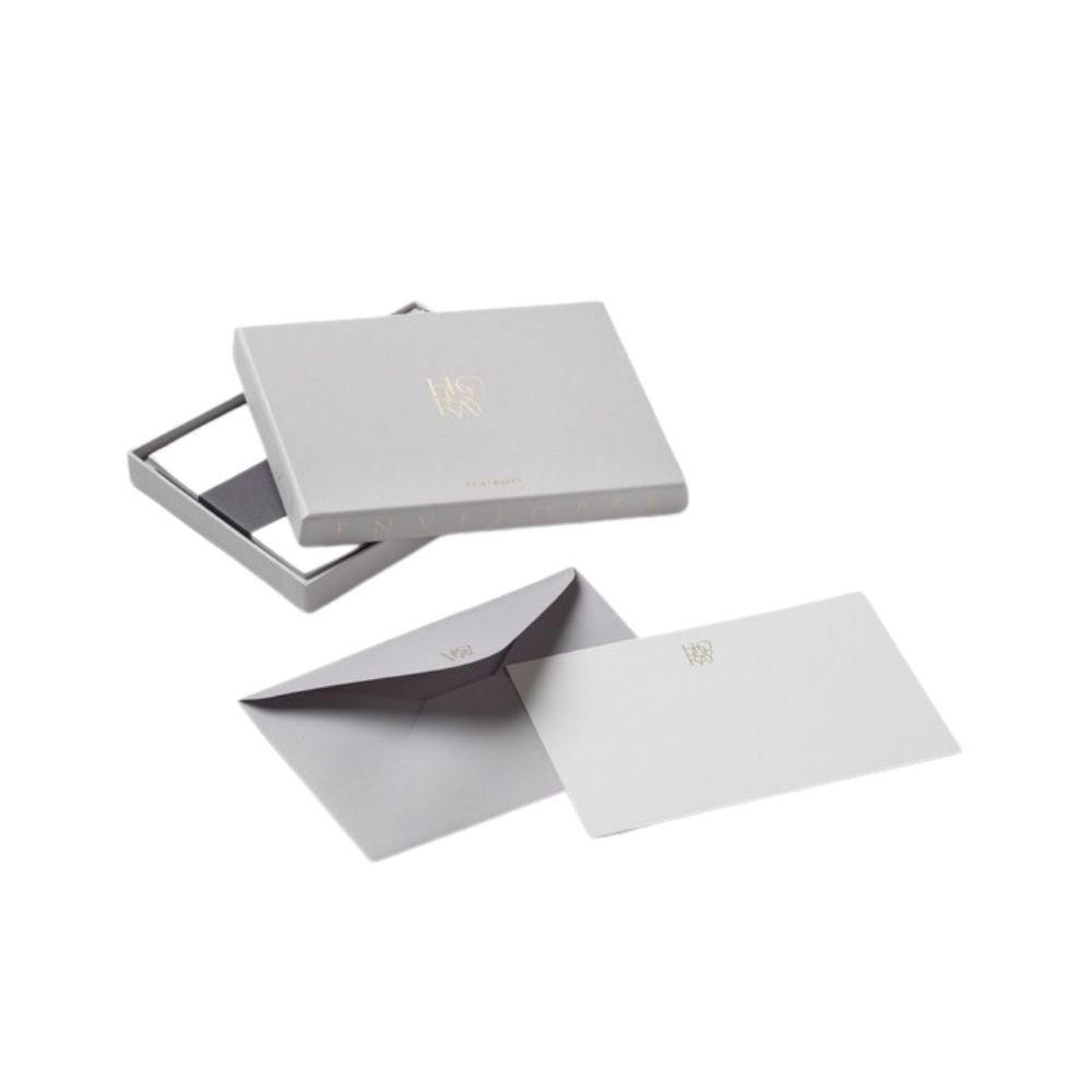 Card & Envelope Set - Hooray Grey