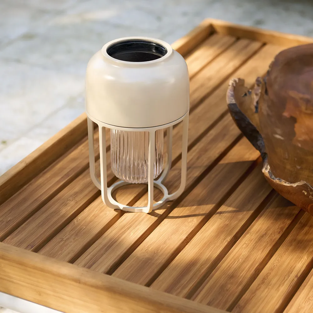 Houe Portable solar cell lamp LIGHT No.1 Beige | Buy your lighting from ...