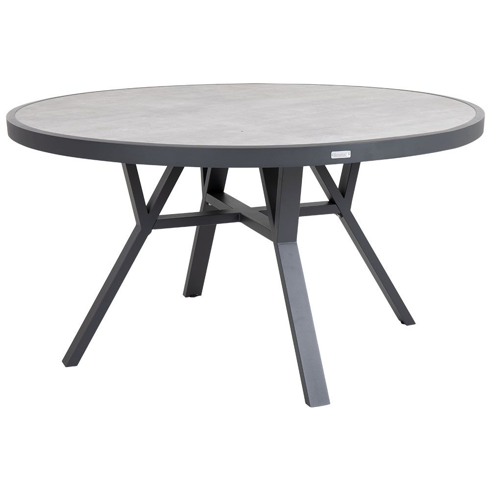 Samvaro dining table 140 cm anthracite / grey