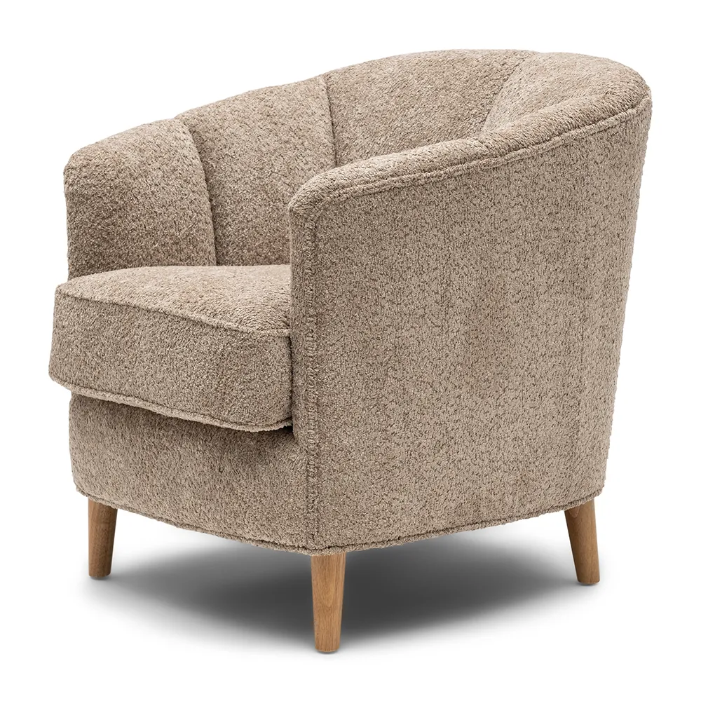 Armchair Rue Royale Soft Walnut