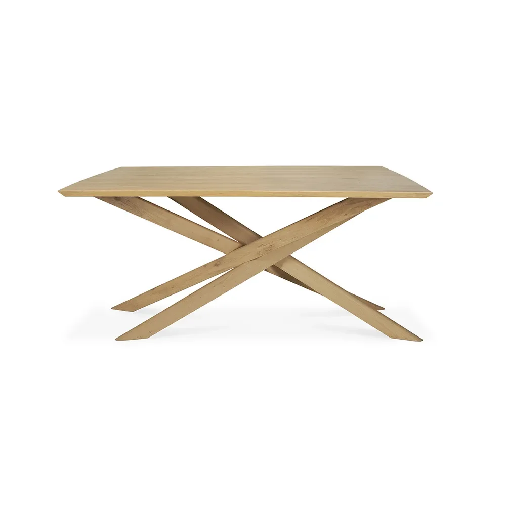 Mikado Dining Table 106x203 cm Oak