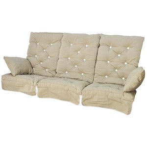 Swing sofa Cushions High Back Sand