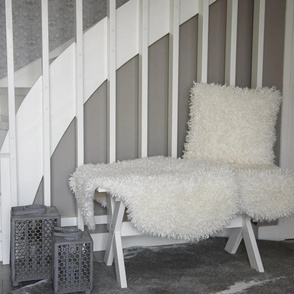 Wooly Rug 60x90 cm Ivory