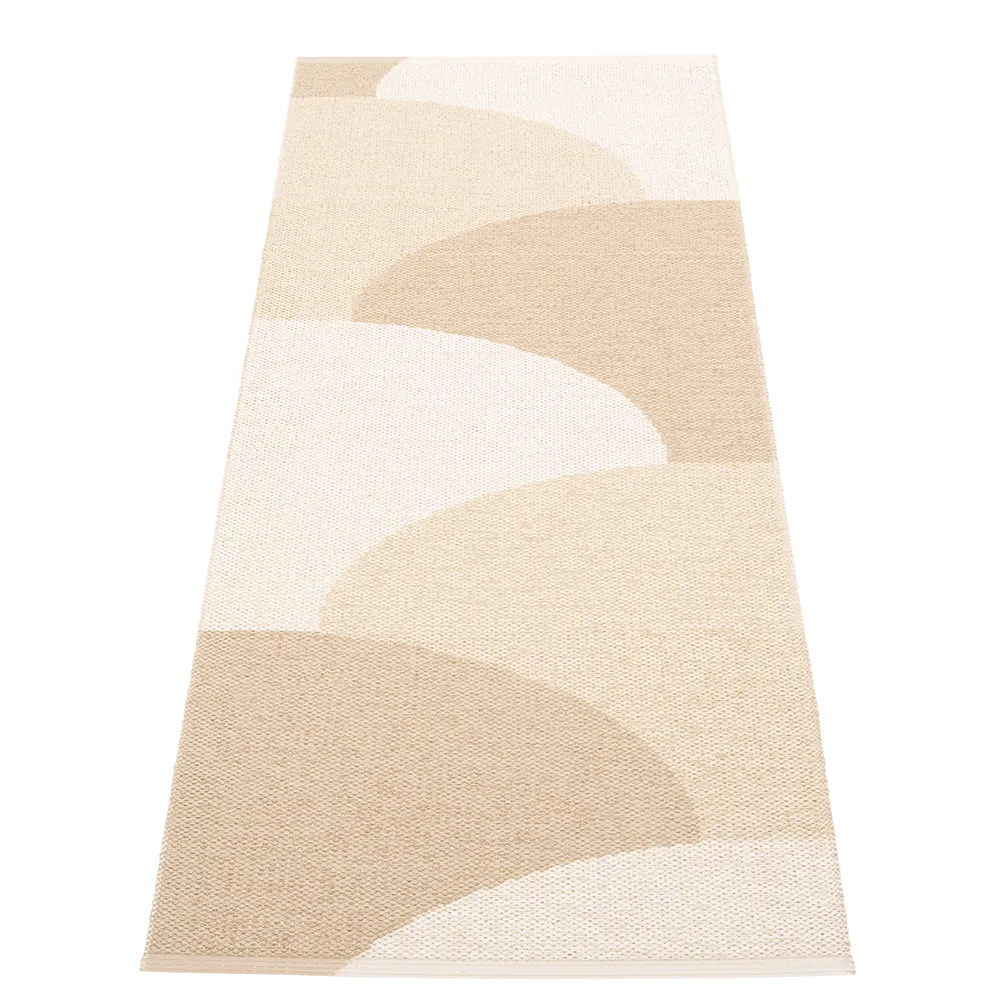 Hill carpet Vanilla/Beige/Cream 70 x 180cm