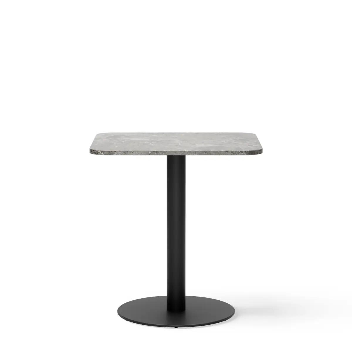 Florence Column Table 60x70 Gris Du Marais Marble