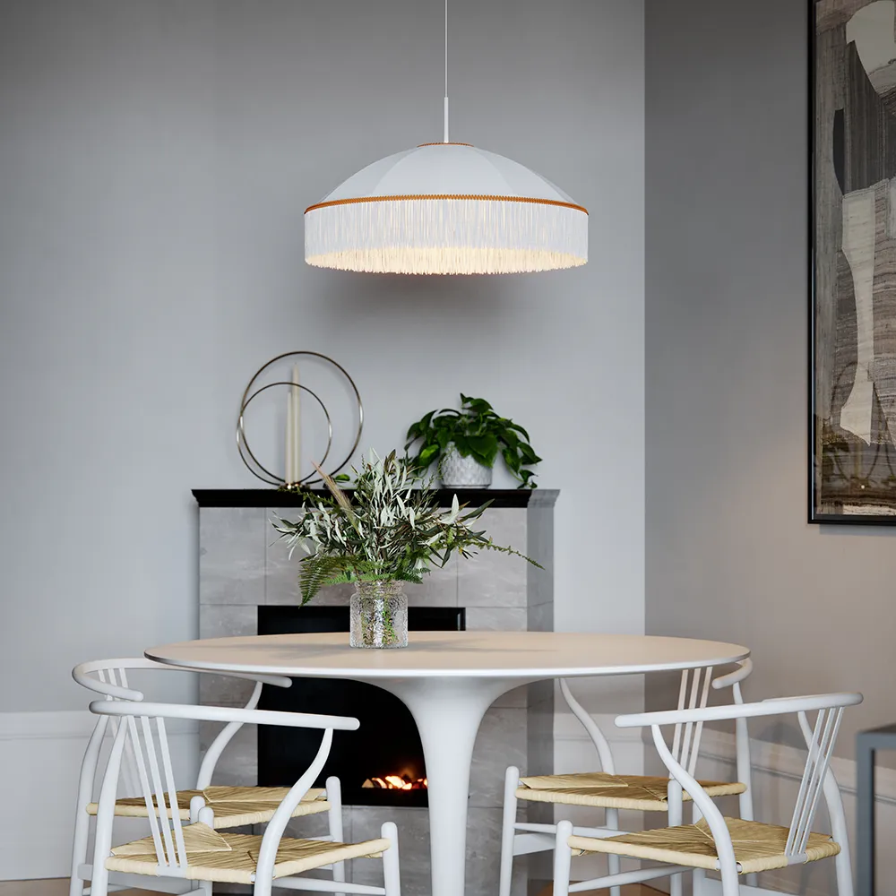 Francis ceiling light Ø60cm White