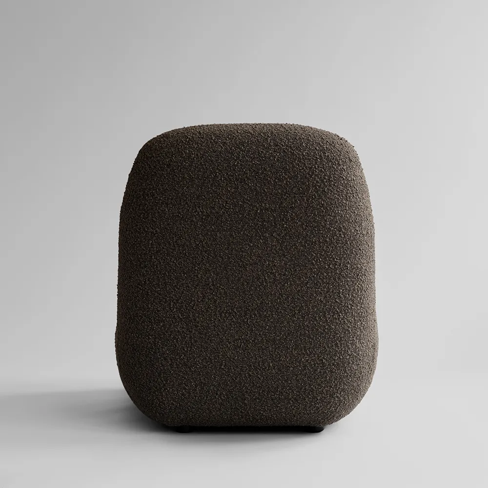 Toe Armchair Flat - Deep Taupe