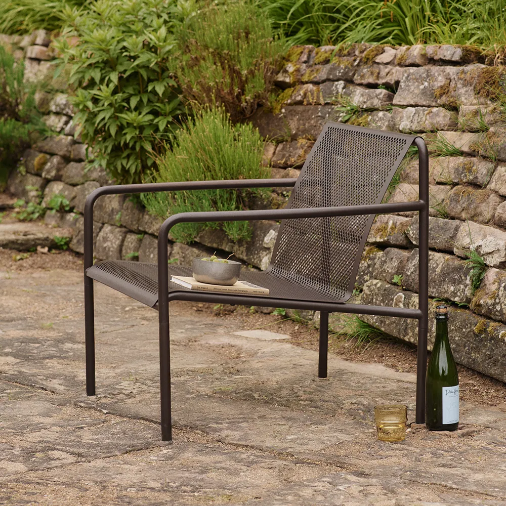 Dapple Lounge Chair Dark Chocolate