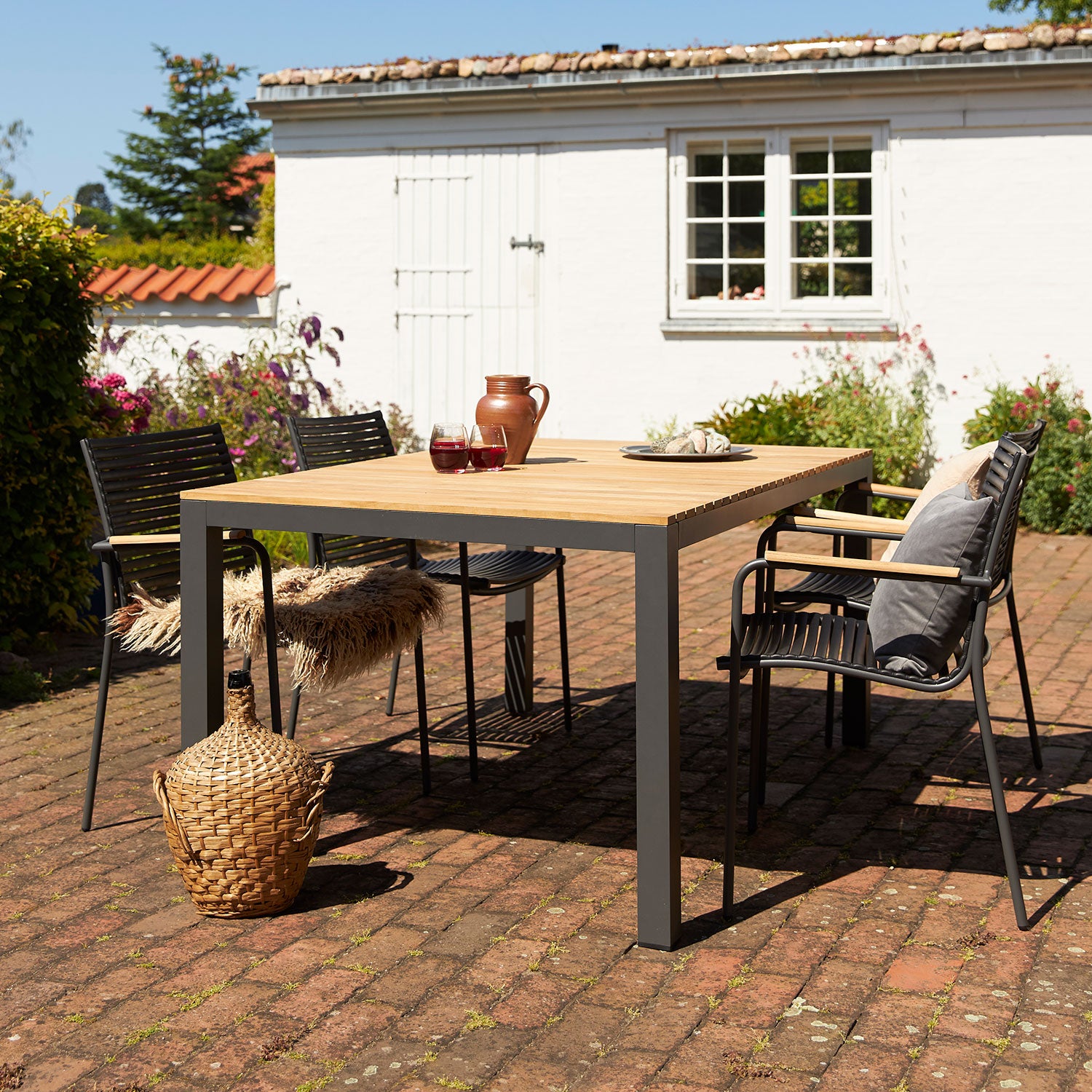 Mood extreme board 100x167 cm anthracite teak