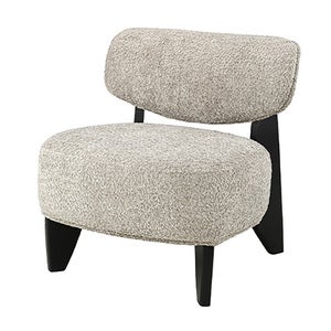 Cadiz fabric armchair-Vega Taupe