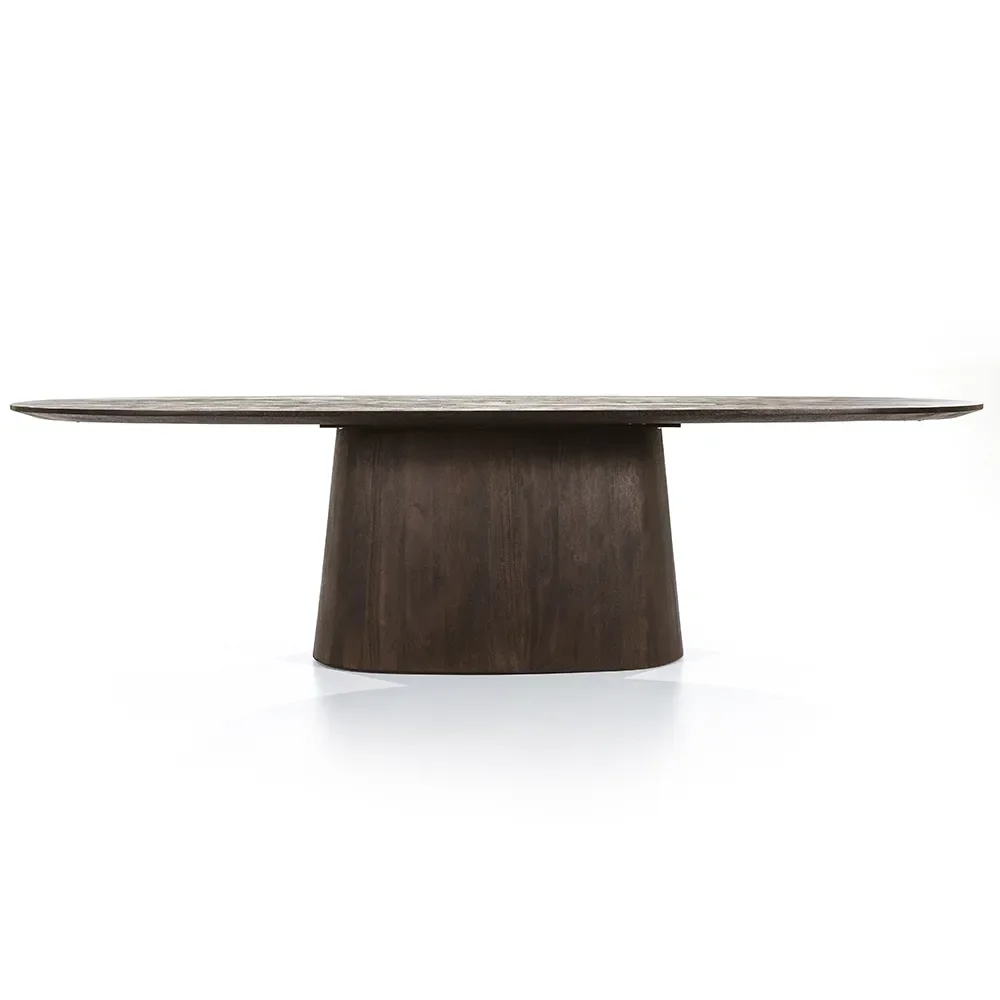 Aron Dining table 300x110 - brown